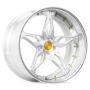 Легковой диск Skill Wheels SK270 11x20 5x114,3 ET15 66,1 серебро + полированный обод